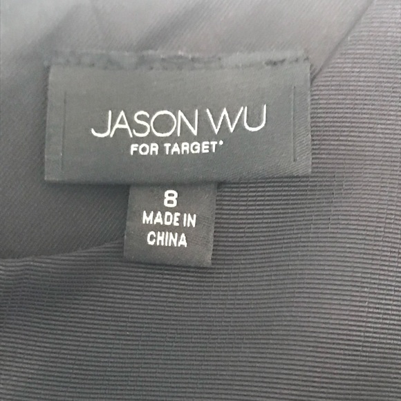 Jason Wu for Target Black Dress w/Lace Trim Sz 8 - Picture 6 of 8